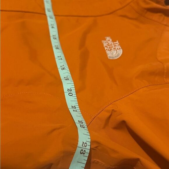 THE NORTH FACE Men Large Orange Hyvent rain windbreaker Jacket - Picture 6 of 14